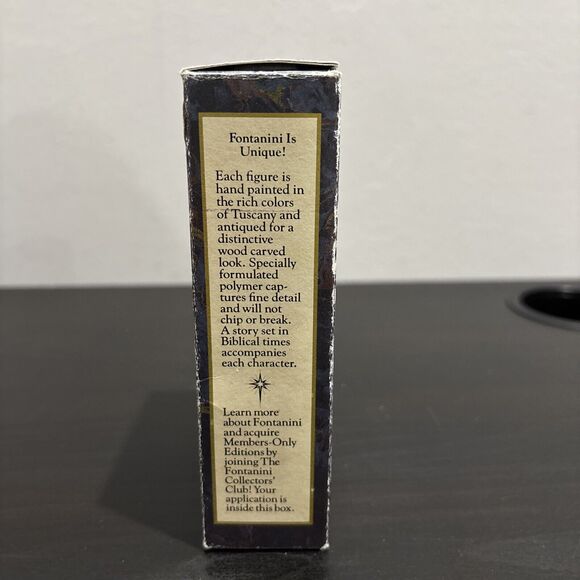 FONTANINI Nativity Heirloom Collection THE OX -Standing 1992 52430 W/ Box & Card - Picture 10 of 14